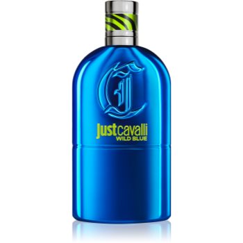 Roberto Cavalli Just Cavalli Wild Blue Eau de Toilette pentru bărbați - imagine 2